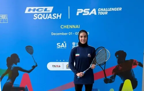 اسکواش رنکینگ جهانی پیروزی مقتدرانه دختر ایران