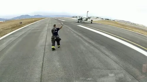 سیستم خودکار فرود هواپیما را روی زمین نشاند