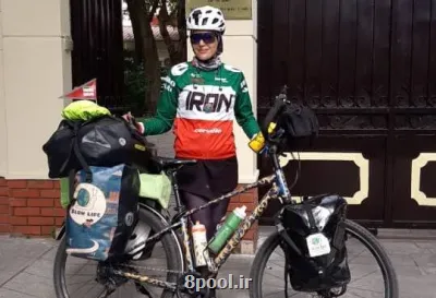 ورود بانوی دوچرخه سوار ایرانی به ویتنام